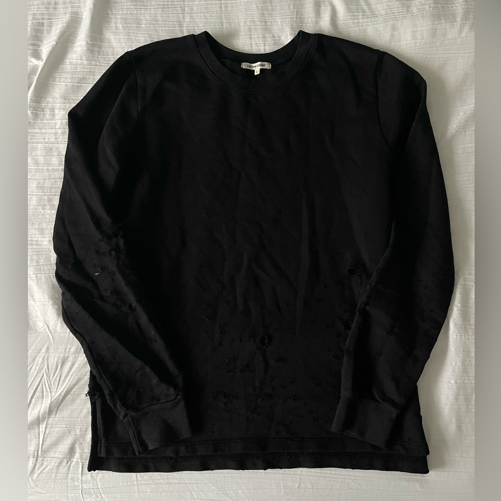 Cotton Citizen Distressed Sweatshirt